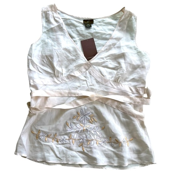New Anthropologie  silk top - Picture 1 of 4